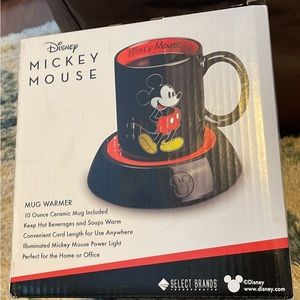 Disney Mickey Mouse mug warmer (with mug!)